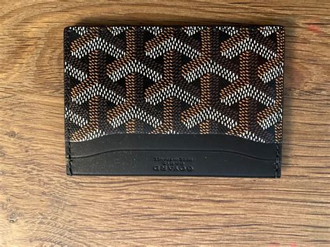 goyard cartholder|Goyard card holder price 2024.